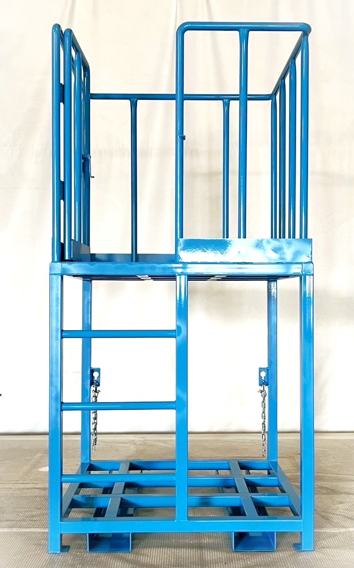 2段式高所作業台