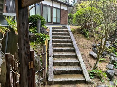 長崎県西方寺　階段